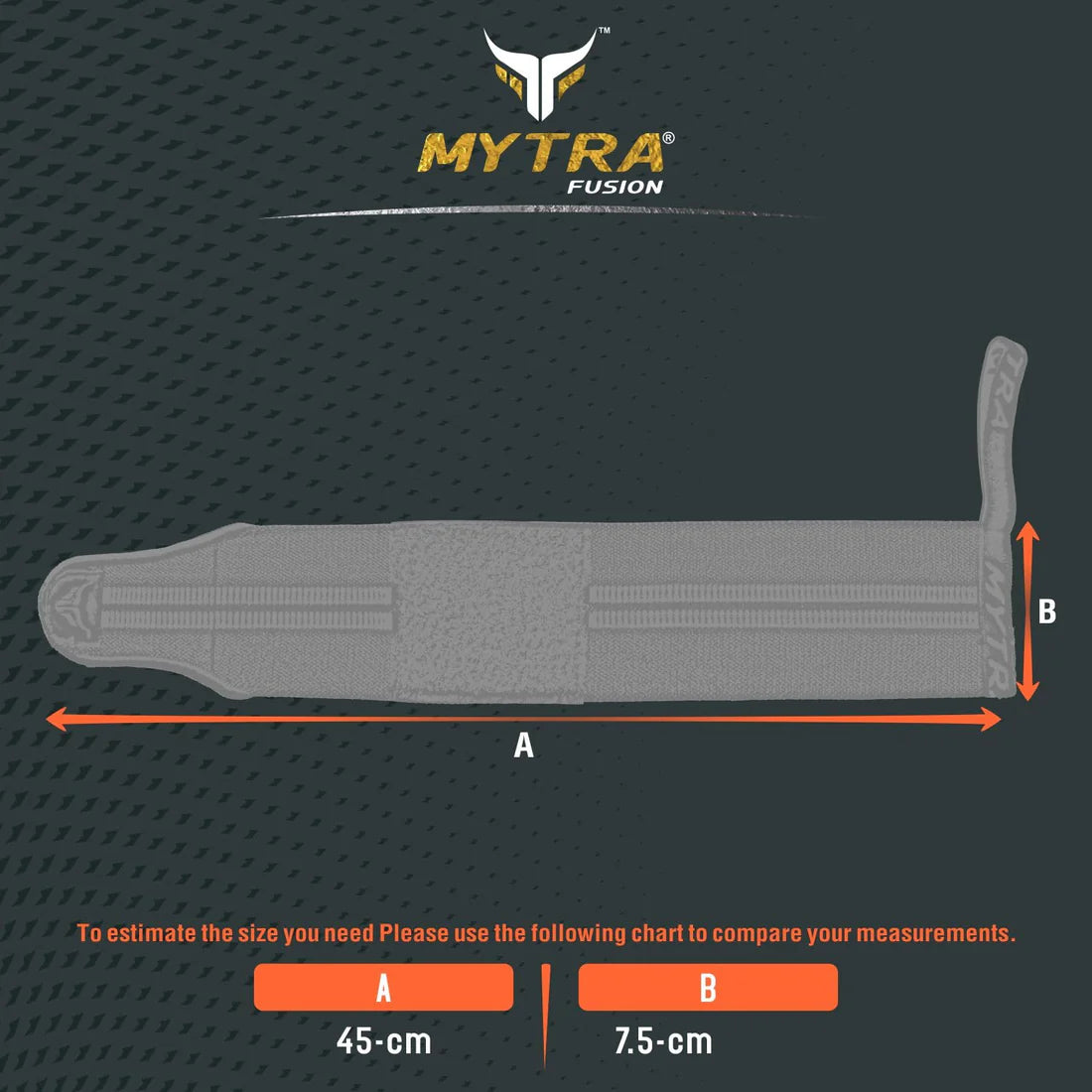 Heavy-Duty Wrist Wraps with Thumb Loop (1 Pair)