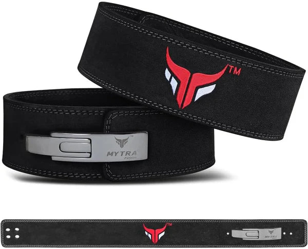 Mytra Fusion Power Pack: L2 Powerlifting Lever Belt + Heavy-Duty Wrist Wraps (1-Pair) – Ultimate Strength Bundle