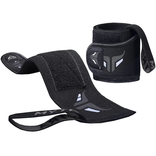 Heavy-Duty Wrist Wraps with Thumb Loop (1 Pair)