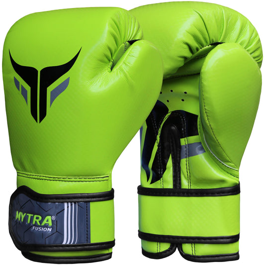 Mytra-Fusion-Kids-Boxing-Gloves-AL2-03-Green-Color
