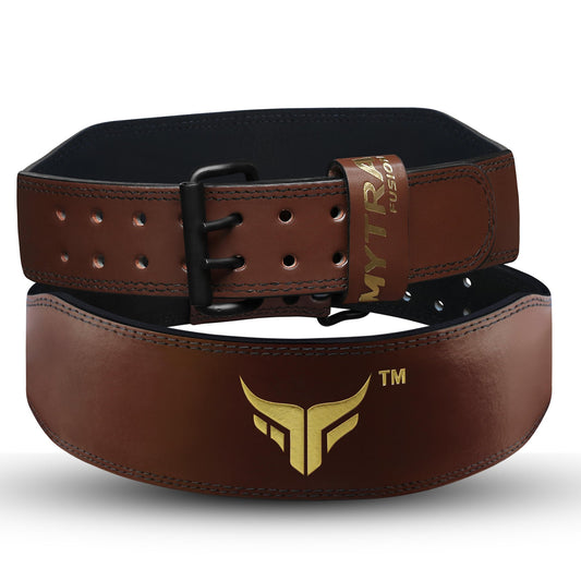 Mytra-Fusion-L8-Leather-Weightlifting-Belt-Gym-01-Brown-Color