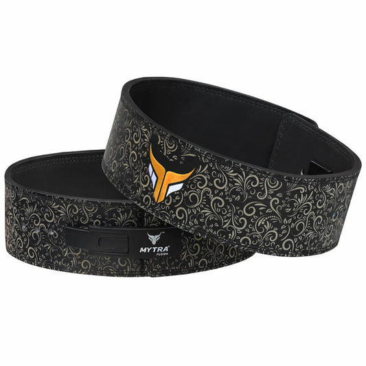Mytra-Fusion-Powerlifting-L5-Lever-Gym-Belt-Embroided-Leather-01-Black-Color