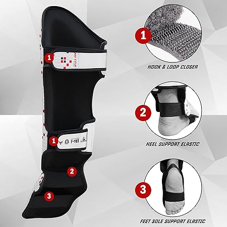Mytra-Fusion-Shin-Pads-M11-03-White-Color-