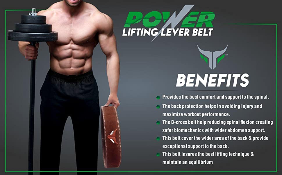 Mytra_Fusion Power_Belt Powerlifting L4-5-Brown