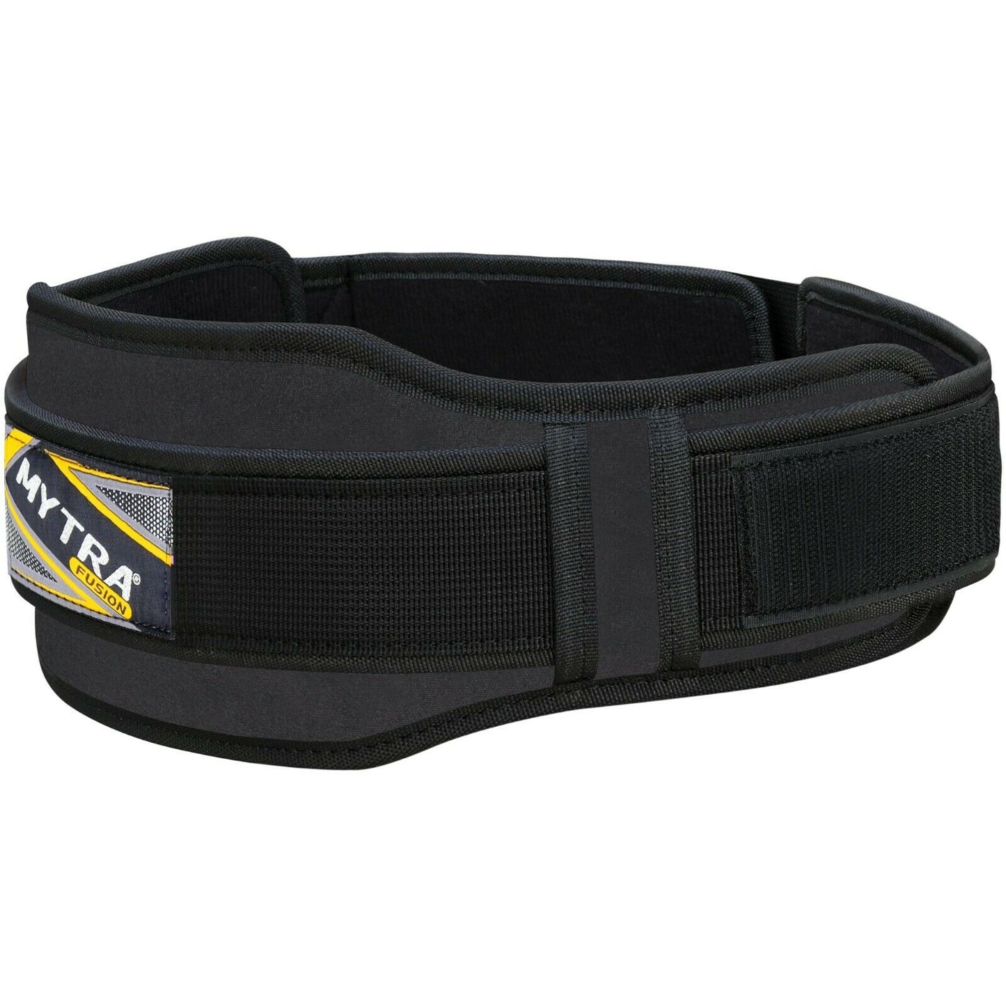 Neoprene Powerlifting Belt, Black Gym Belt