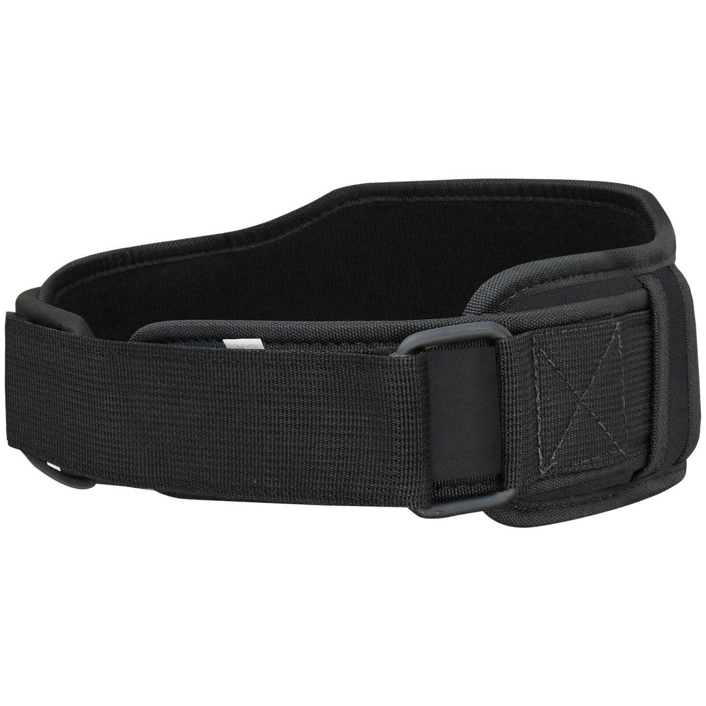 Neoprene Powerlifting Belt, Black Gym Belt