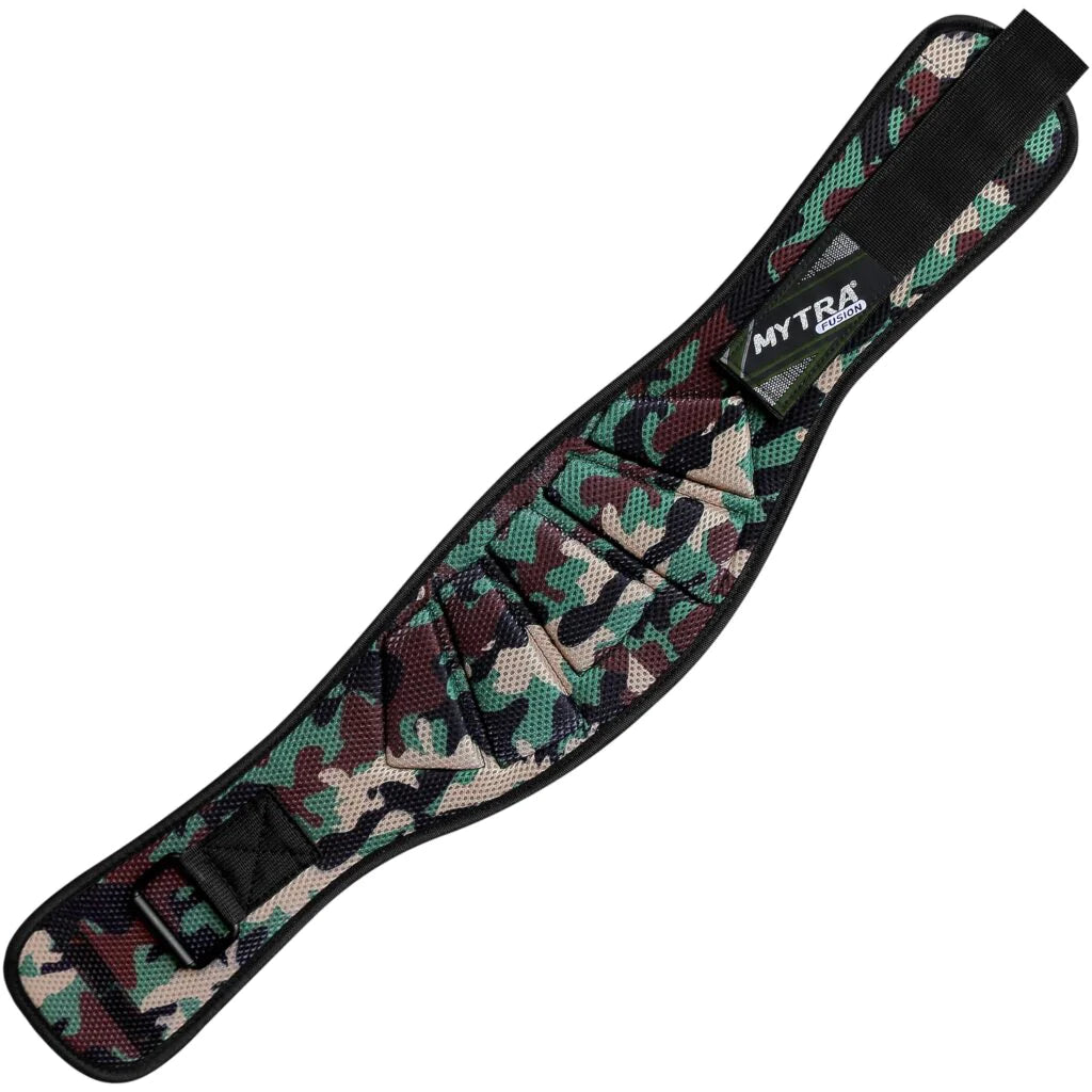 Mytra Fusion Ultra Sleek Camouflage Neoprene Mesh Fitness Belt