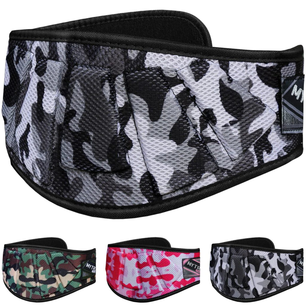 Mytra Fusion Ultra Sleek Camouflage Neoprene Mesh Fitness Belt