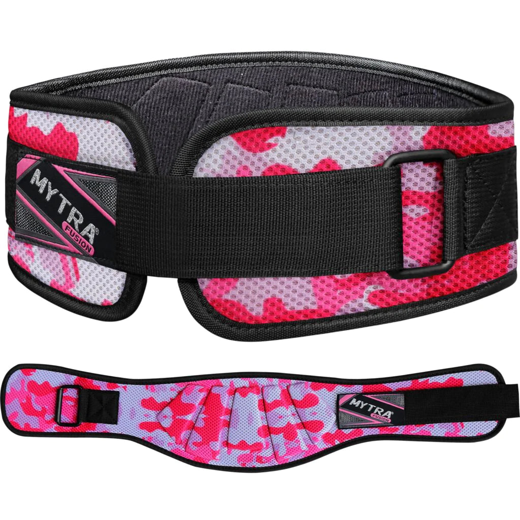 Mytra Fusion Ultra Sleek Camouflage Neoprene Mesh Fitness Belt