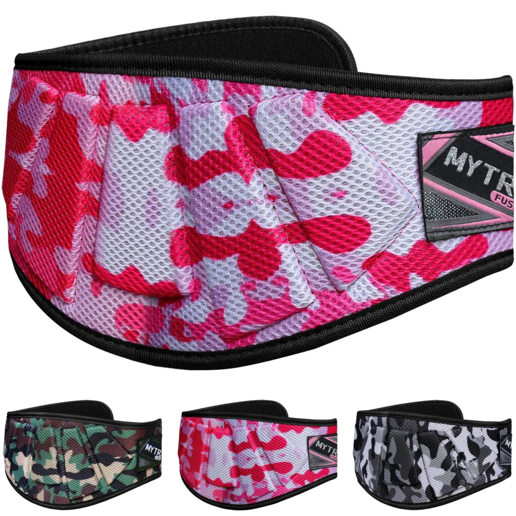 Mytra Fusion Ultra Sleek Camouflage Neoprene Mesh Fitness Belt 