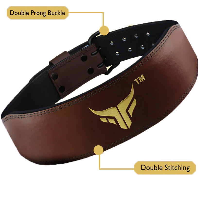 Mytra-Fusion-L8-Leather-Weightlifting-Belt-Gym-03-Brown-Color