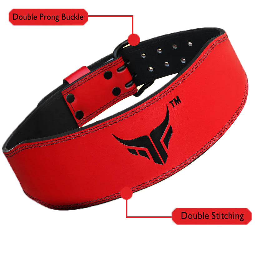 Mytra-Fusion-L8-Leather-Weightlifting-Belt-Gym-03-Red-Color-01