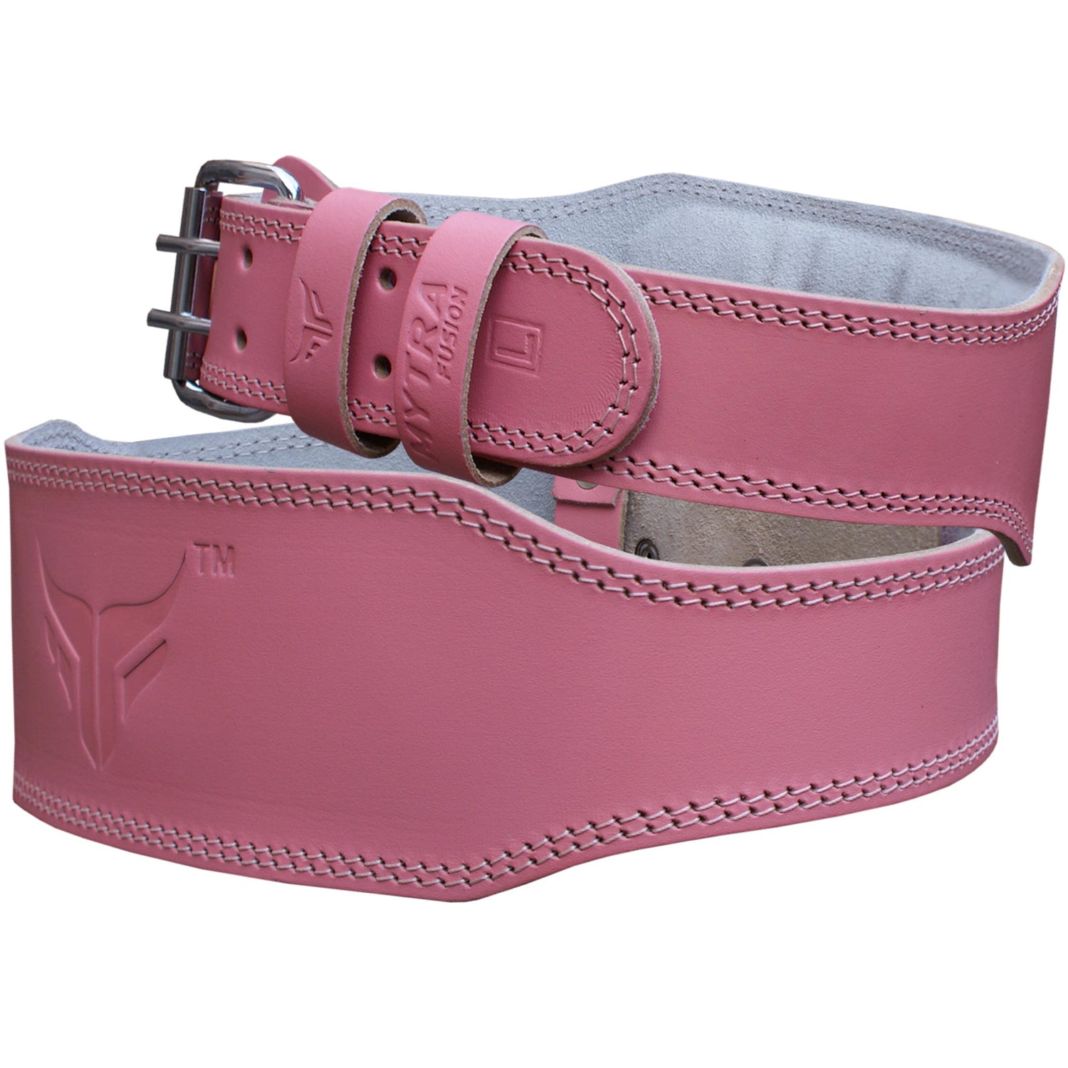 Mytra-Fusion-Weightlifting-Belt-Leather-Ladies-L3-Pink-Color-0