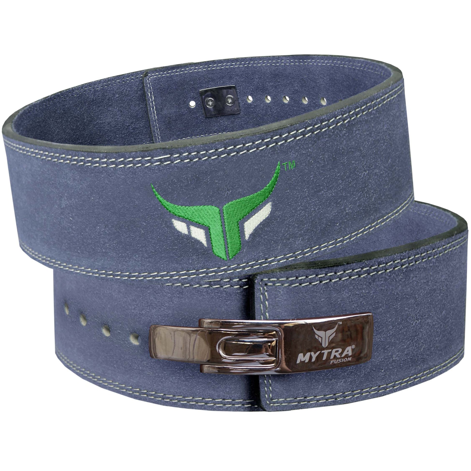 Mytra-Fusion-Powerlifting-L2-Lever-Gym-Belt-Leather-01-grey-Color-0