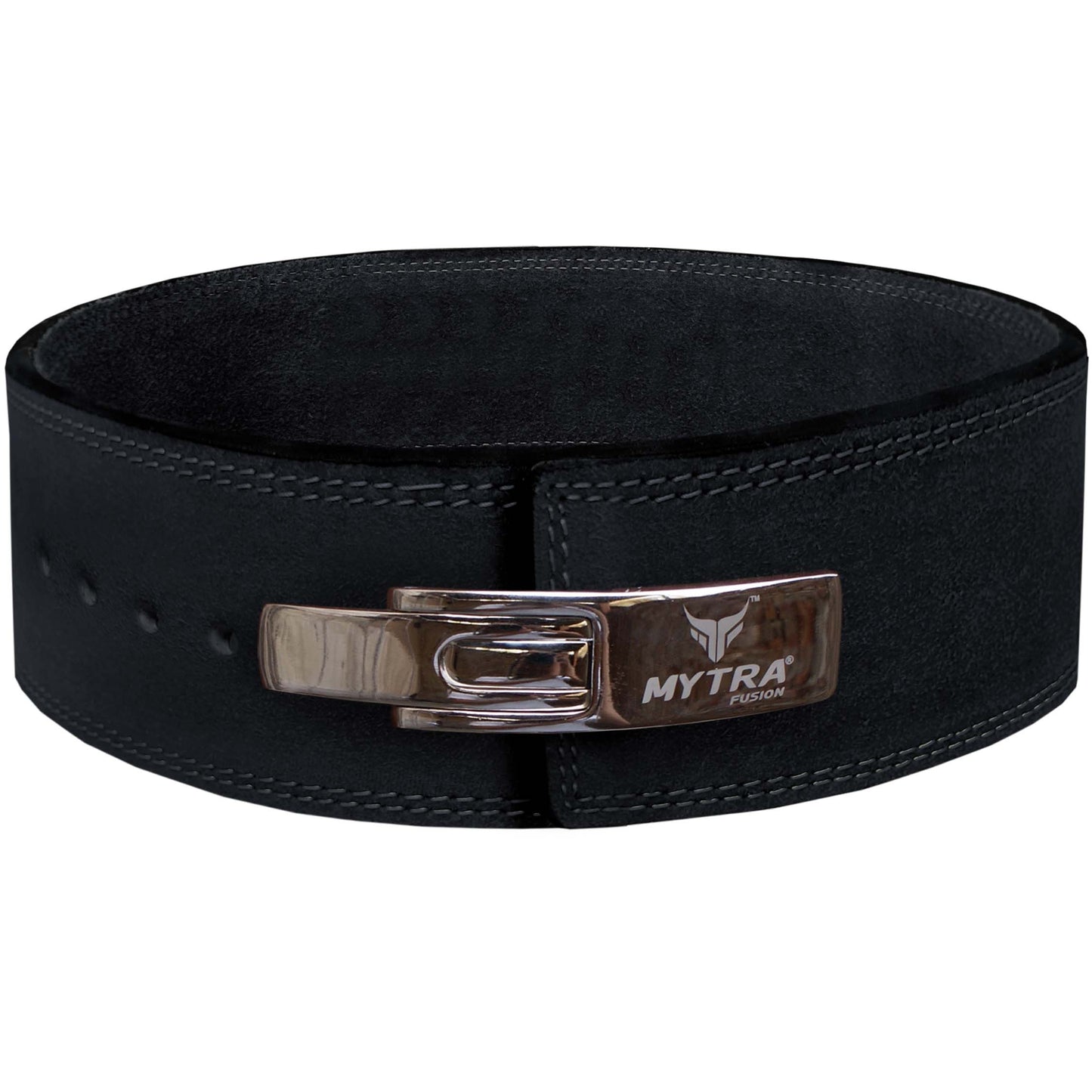 Mytra-Fusion-Powerlifting-L2-Lever-Gym-Belt-Leather-03-Black-Color