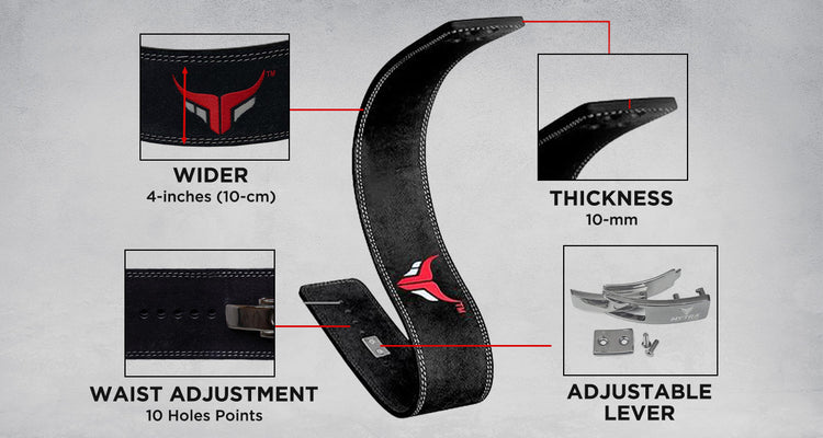 Mytra Fusion Weightlifting Belt L2 Powerlifting Belt Features