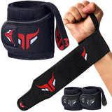 Heavy-Duty Wrist Wraps with Thumb Loop (1 Pair)